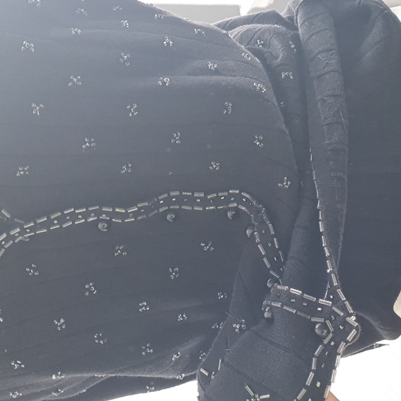 Vintage long sleeve Beaded Sweater size Large - Picture 5 of 12